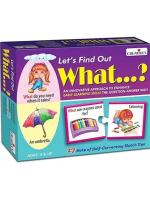 Lets Find Out What 2Piece Puzzle Match Up Puzzle Game 27 Sets
