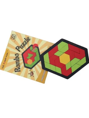 Rombo Wooden Puzzle Multicolour