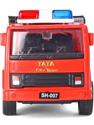 Shinsei Pull Back Dumper Truck Red