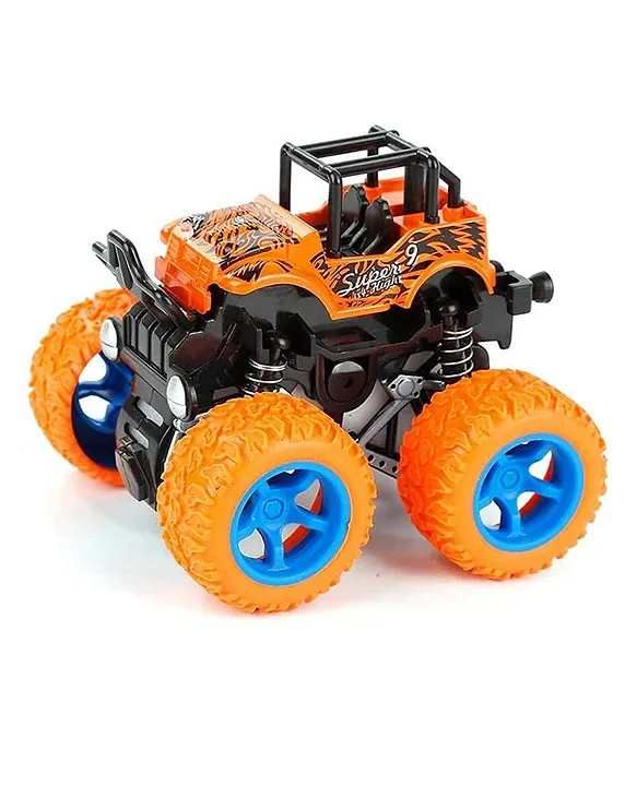 VGRASSP Friction Powered Mini Monster Trucks (Colour May Vary)