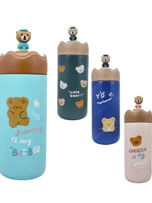 BPA Free Double Wall Vacuum Insulated Water Bottle for Kids Random Color & Design