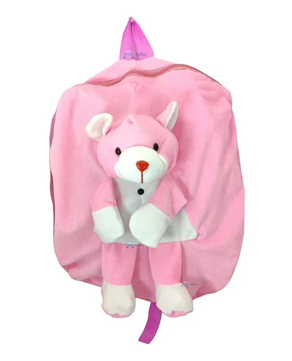 FunBlast Animal Soft Toy Bag Pink Height 15 Inches