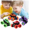 Uniquebuyin Small Stunt Cars Pack of 4 Multicolour