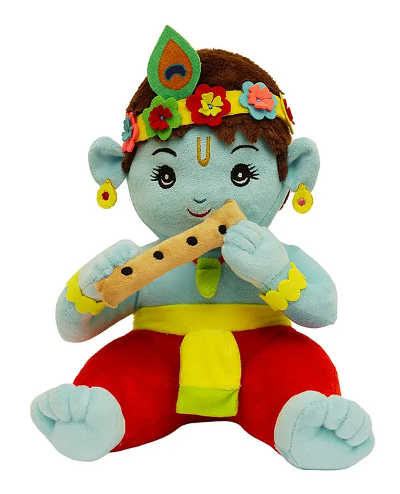 Mantra Chanting Baby Krishna Musical Soft Plush Toy