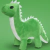 Kids Green Little Dino Soft Toy Height 37 cm