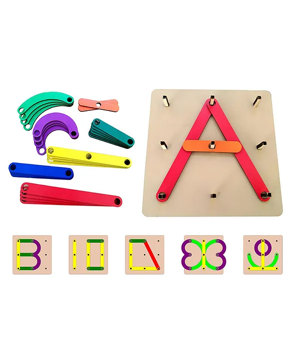 Gyanotoy Alphanumeric Puzzle Multicolour 29 Pieces