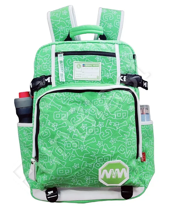 FunBlast Multipurpose School College Bag Green 19.6 Inches