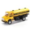 Centy Pull Back Telco Toy Tanker Yellow