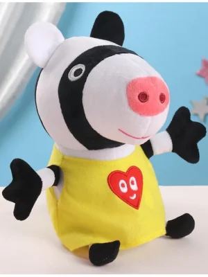 Peppa Pig Zoe Zebra Plush Soft Toy White & Black Height 30 cm