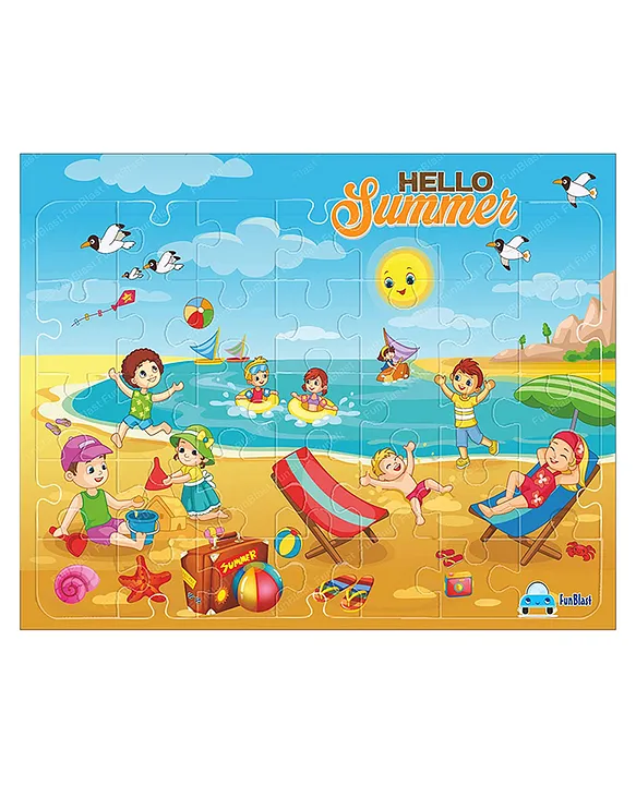 Summer Season Jigsaw Puzzle 35 Pcs