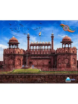 Red Fort Jigsaw Puzzle 35 Pieces