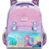 FunBlast Fun Blast Mermaid Themed Multipurpose School Bag Pink & Purple 16 Inches