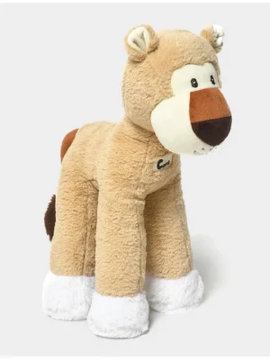 Lion Cub Soft Plush Toy Made With Tiger Fur Brown Height 33 Cm