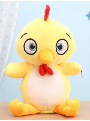 Aarohi Laugh N Spin Cock Musical Toy Yellow Height 25.5 cm