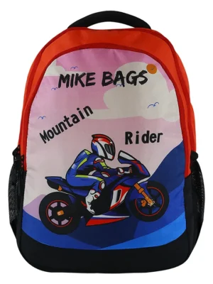 MIKE BAGS Mike Bags Junior Backpack Mountain Rider Red Height 18 Inches