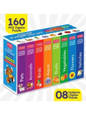 Jigsaw Puzzle Library 20pcs Each of 8 Subjects