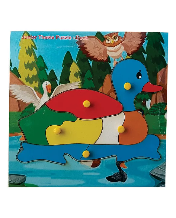 Theme Puzzle Duck Multicolor