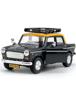 Centy Pull Back Queen 70's Classic Taxi Toy (Color May Vary)