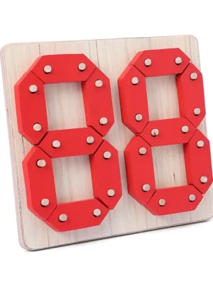 Woods for Dudes Digit 88 Number Puzzle 15 Pieces