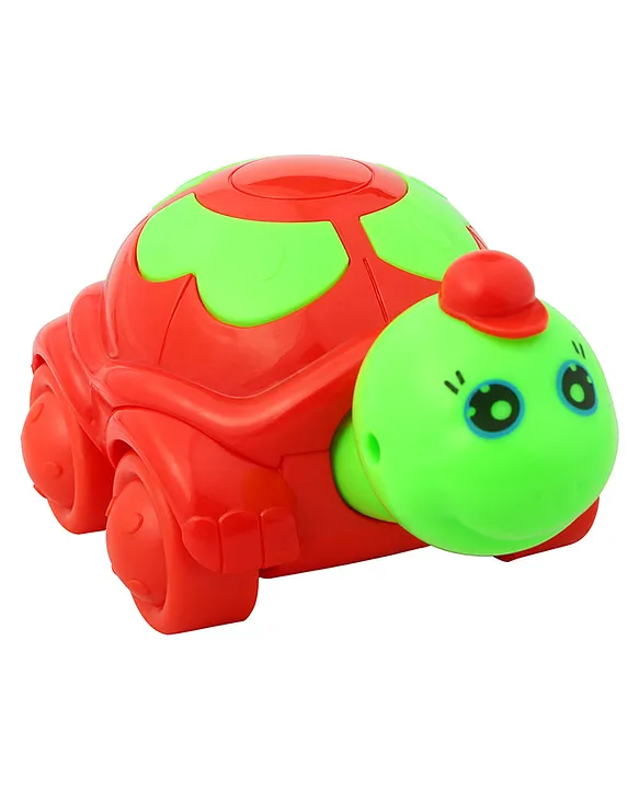 1st Step 1ST STEP Turtle Friction Powered Toy Red