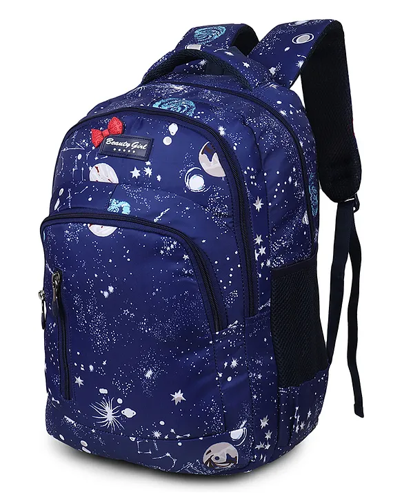 Beauty Girls BEAUTY GIRLS BY HOTSHOT 1522 School Bag Tuition Bag College Backpack For Girls & Women 18 Inch Waterproof Bag