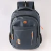 Fab N Funky Backpack with Padded Straps Dark Blue 17.7 Inches