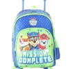 Paw Patrol Inspired School Trolley Bag for Little Rescuers Paws and Adventures Blue 16 Inches