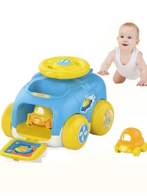 ADKD Galaxy Car Launcher Educational Ejection Shooting Toy with 2 car Multicolor