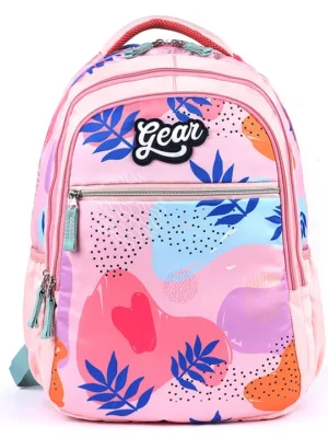 Gear Floral 30l Water Resitant School/casual Backpack for Girls/women Pink Height 16 Inch