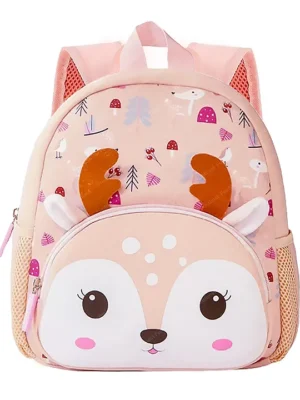 FunBlast Deer Theme Miniature Backpack for Kids PreSchoolers 12.6 Inches