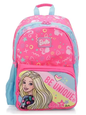 Disney Princess Barbie School Bag Dreams in Style for Little Fashionistas Pink 16 Inches