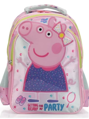 PEPPA PIG Peppa Pig Inspired School Bag for Little Explorers 16 Inches