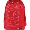Gear Keep It Real School Backpack Red White 40l Height 18 Inches