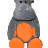 SHAPZE Rudy Hippo Neon Orange and Smoky Grey