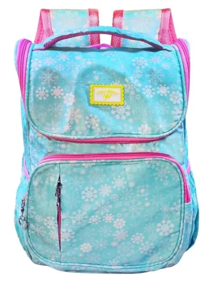 FunBlast Cute Design School & College Bag for Girls Sky Blue Height 15 Inches