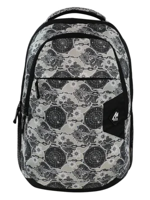 MIKE BAGS Mike Splendid Laptop Backpack Grey Height 18 Inches