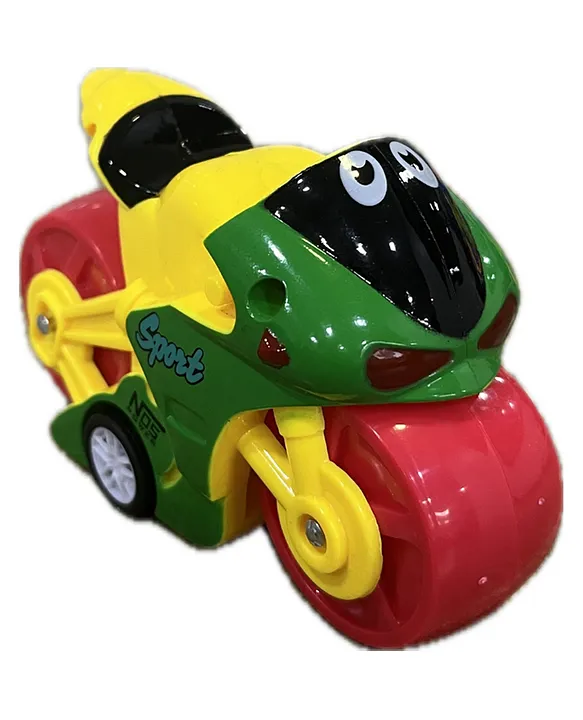 CT Toys Friction Racing Bike Yellow