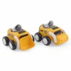 Babyhug Premium Friction Roller & Loader Pack of 2 Yellow & Black