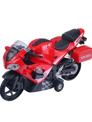 Bunie 1:16 Scaled Model Diecast Toy Bike Red