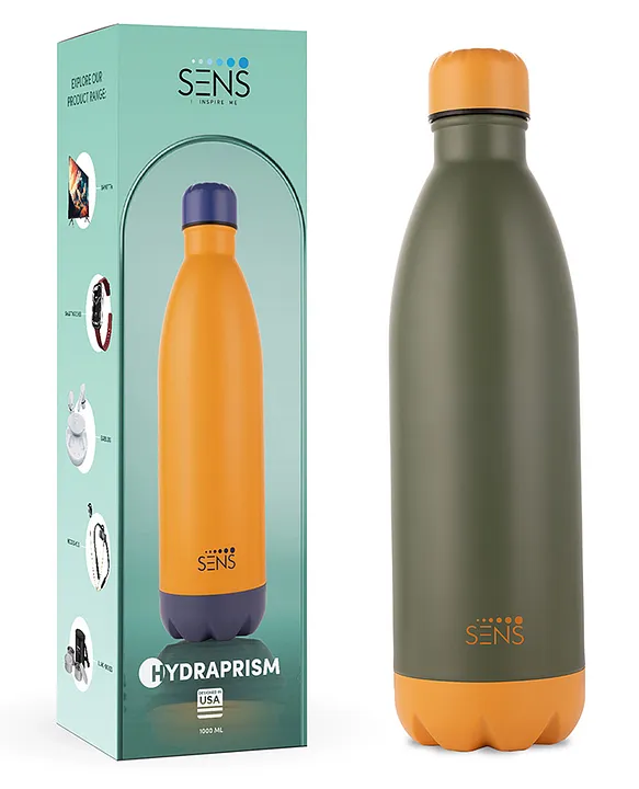 Hydra Prism Water Bottle Meadow Green 1000 ml