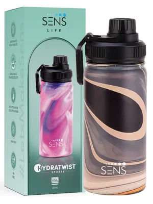Hydra Twist Stainless Steel Sport Water Bottle Nebula 500 ml