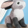 Super Soft Cuddly Rabbit Plush Toy Grey Height 25 cm