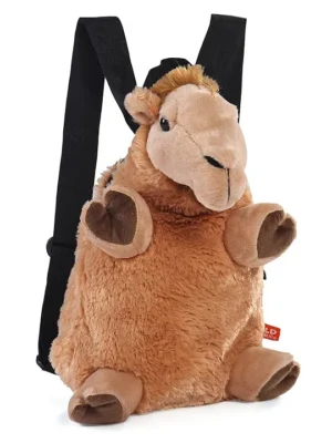 Wild Republic Camel Shaped Soft Toy Backpack Brown Height 11 Inches