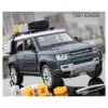 Magicwand DieCast Zinc Alloy 1:24 Scale 2022 Defender Guards Large with 6 Openable Doors Lights & Music Blue