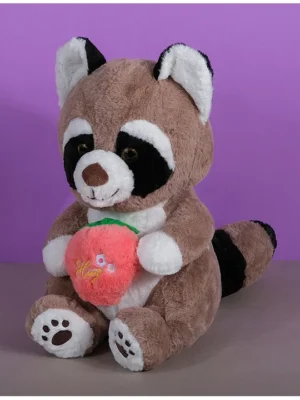 Dukiekooky Super Cute & Adorable Grey Raccoon Soft Toy Height 35 cm