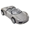 Bunie Realistic Small Size Die Cast Metal Car Pull Back Toy for Kids Grey