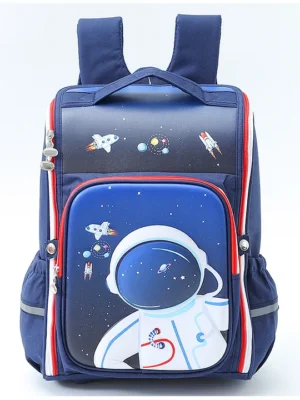 Fab N Funky Space Themed School Backpack Blue 16 Inches