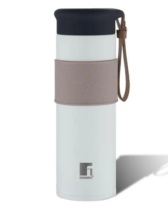 Walking Thermosteel Hot & Cold Bottle 450 ml White