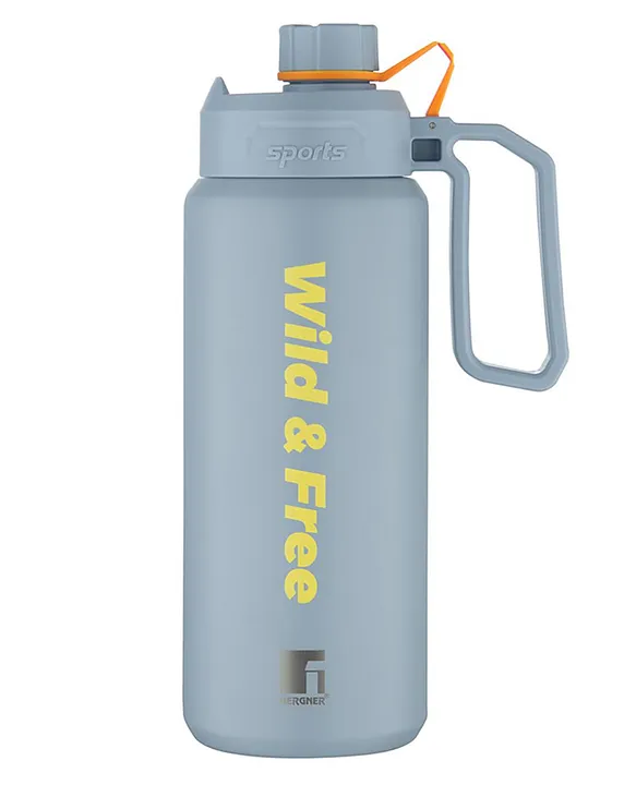 Walking Thermosteel Hot & Cold Bottle 1000 ml Grey