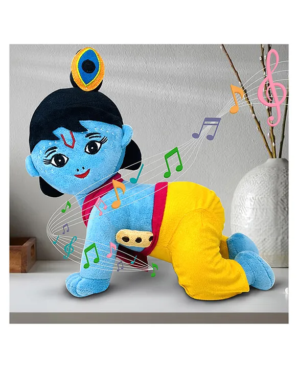Manohar Krishna Soft Dolls With Sound Box Height 33.02 cm